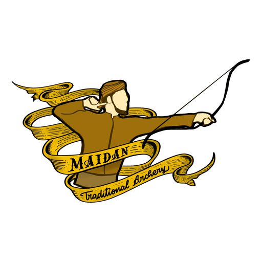 Logo Maidan Archery — klub panahan tradisional